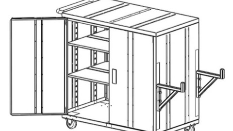 钣金快修工具车